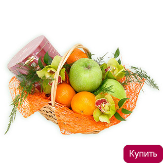 Фруктовая корзина Чайная церемония