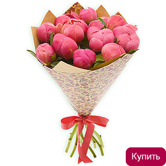 Букет из белых пионов