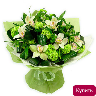 Букет из орхидей