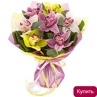 Букет из орхидеи